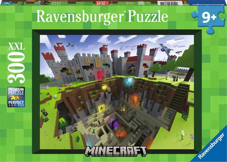 Minecraft Cutaway 300 Piece Puzzle