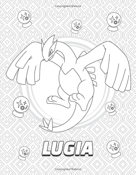 Pokémon Legendary and Mythical Coloring Book