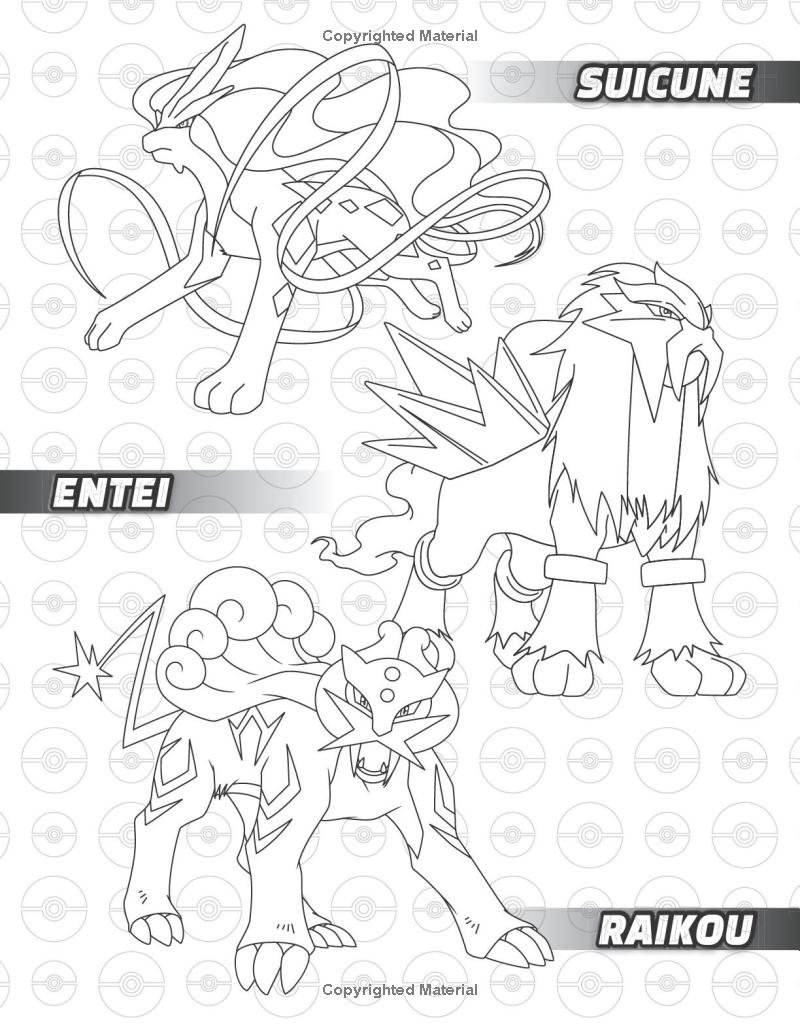 Pokémon Legendary and Mythical Coloring Book