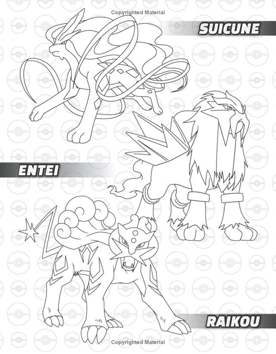 Pokémon Legendary and Mythical Coloring Book