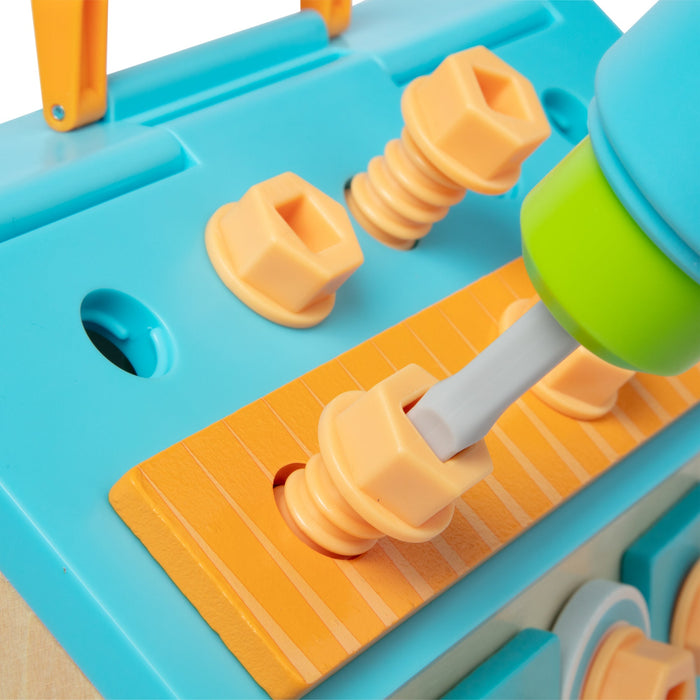 Melissa & Doug Build A House Toolbox Construction Play Set