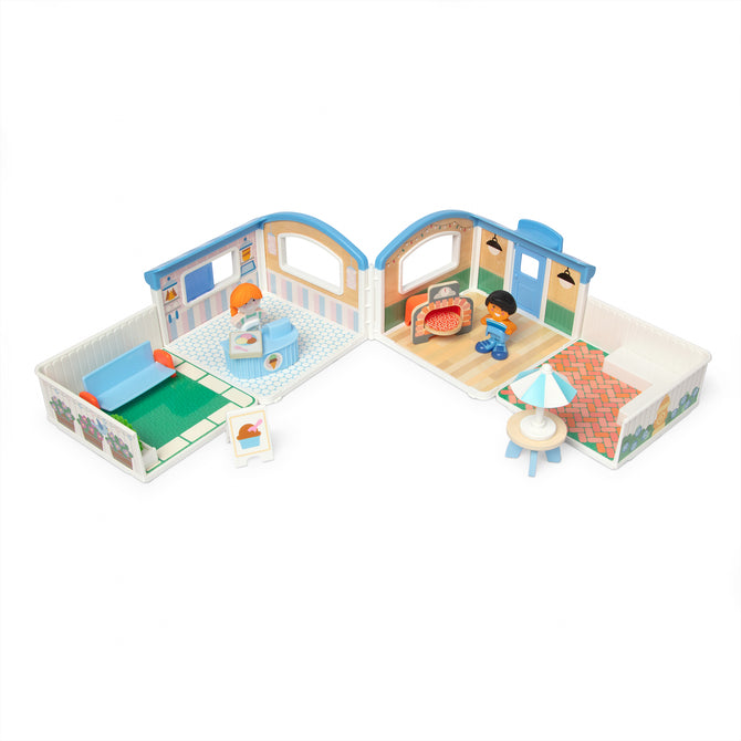 Melissa & Doug Cherry Lane Sweets & Pizza Play Set