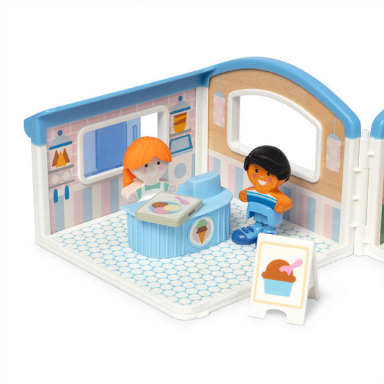 Melissa & Doug Cherry Lane Sweets & Pizza Play Set