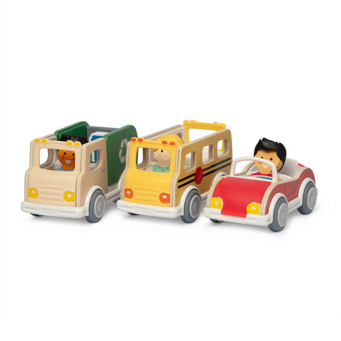 Melissa & Doug Cherry Lane Vehicle Play Set