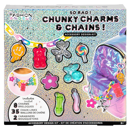 So Rad! Chunky Charm & Chain Jewelry Kit: Craft Trendy Accessories