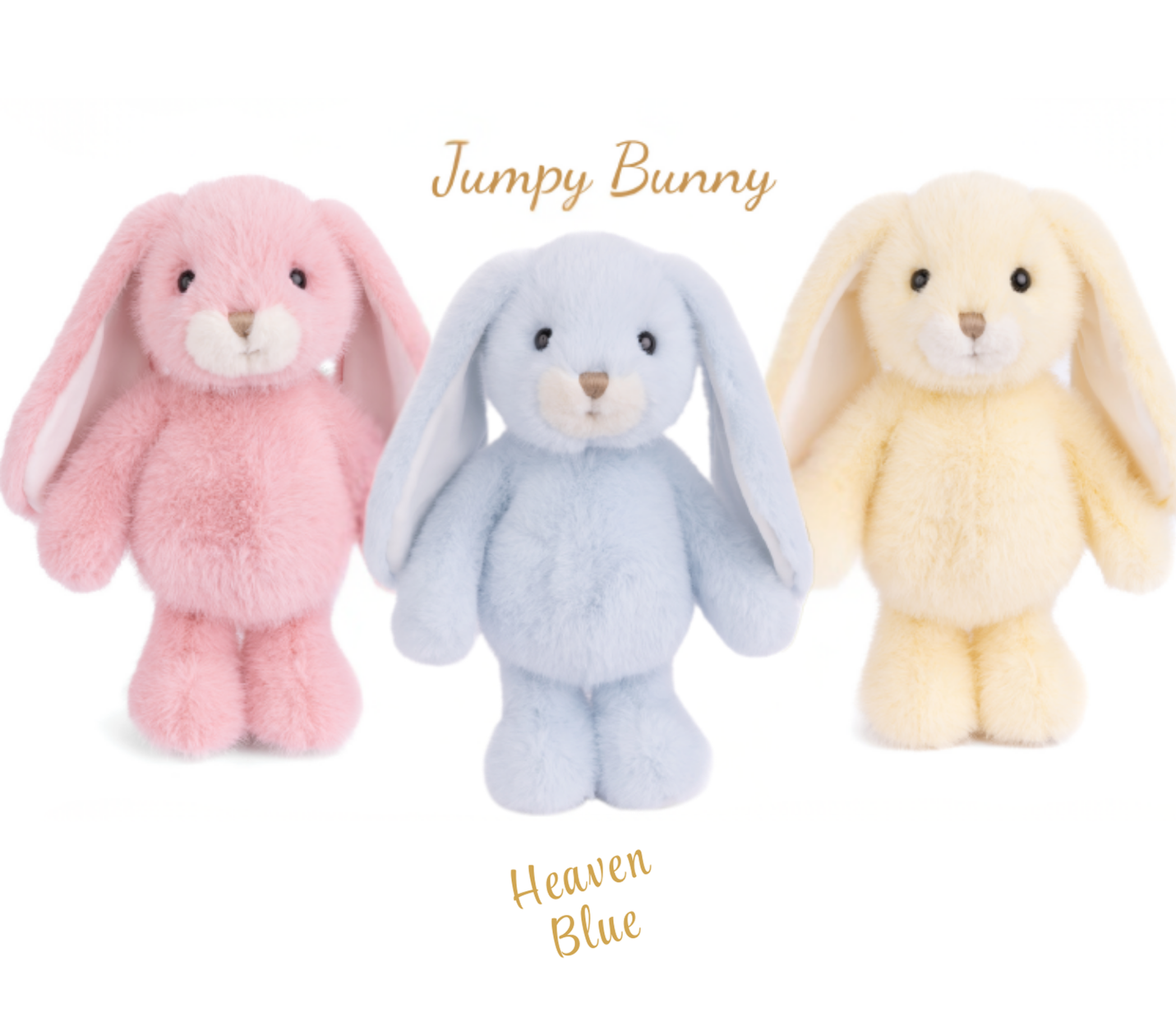 Bukowski Bears Jumpy Bunny Heaven Blue