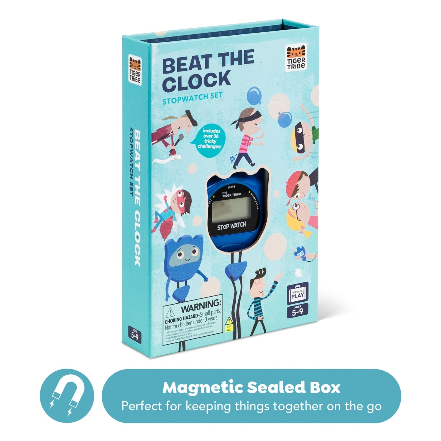 Tiger Tribe Beat the Clock Activity Set with Stopwatch