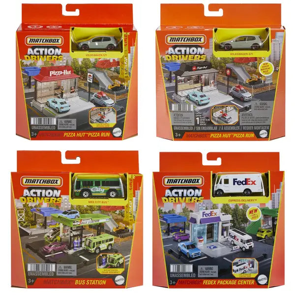 Matchbox Action Drivers Playset