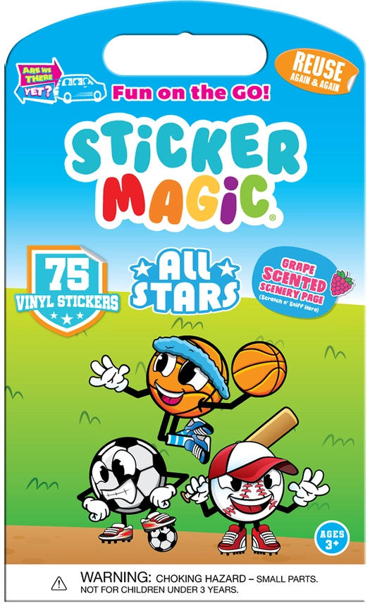 Scentco Inc. All Star Sports Sticker Magic Activity Book