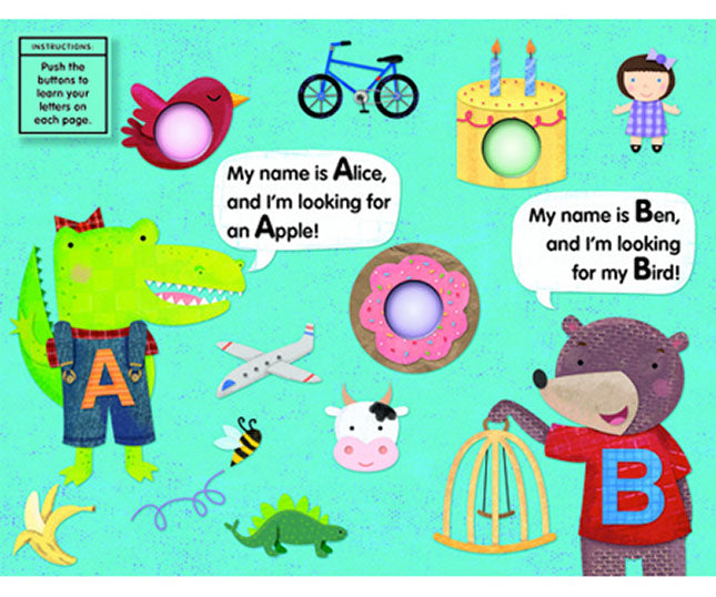 Poke A Dot - An Alphabet Eye Spy Board Poke Book