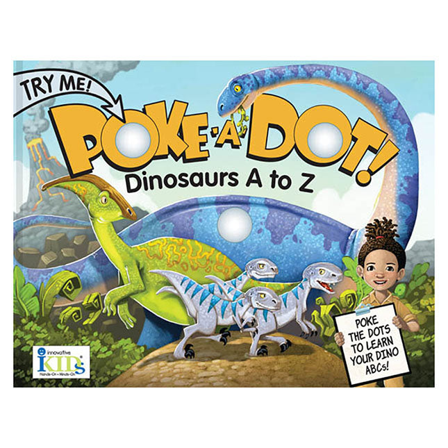 Poke-a-Dot - Dinosaurs A to Z Board Book