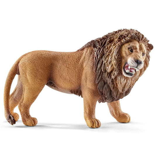 Roaring African Lion Figurine Realistic Wild Animal Toy Collectible Detailed Schleich