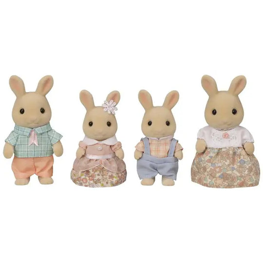 Calico Critter Milk Rabbit Family