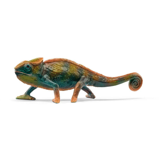 Schleich Wild Life Realistic Green Chameleon Collectible Toy Figurine