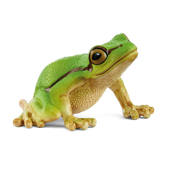 Charming Schleich European Tree Frog Figurine - Realistic Wildlife Play Toy