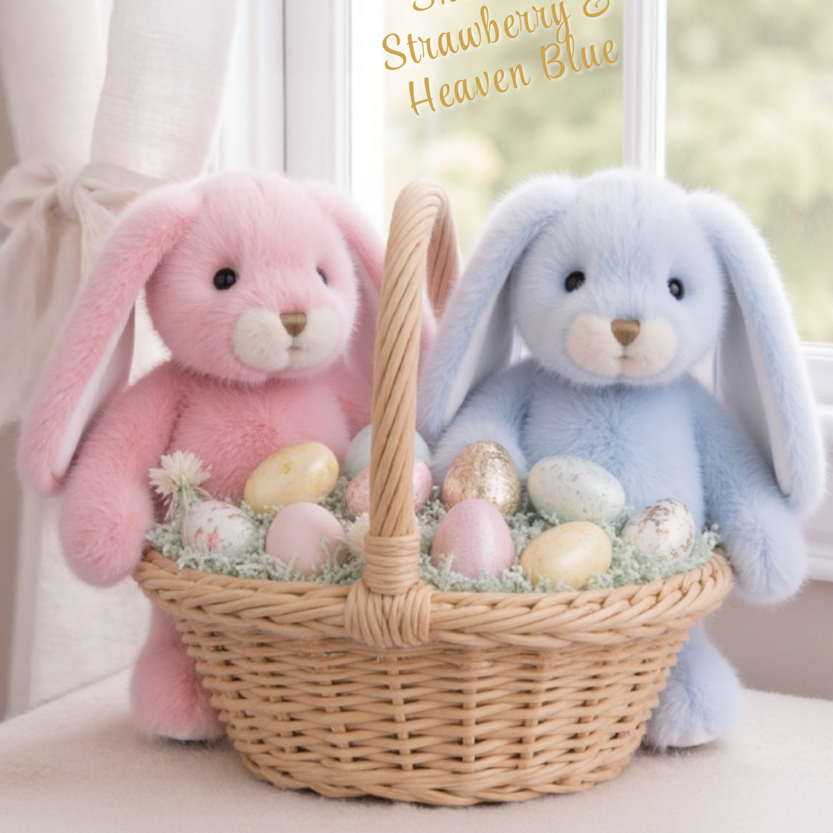 Bukowski Bears Jumpy Bunny Heaven Blue — Learning Express Gifts