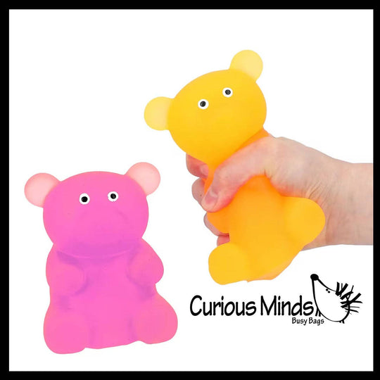 Single Mochi Gummy Bear Squishy Sensory Fidget Toy