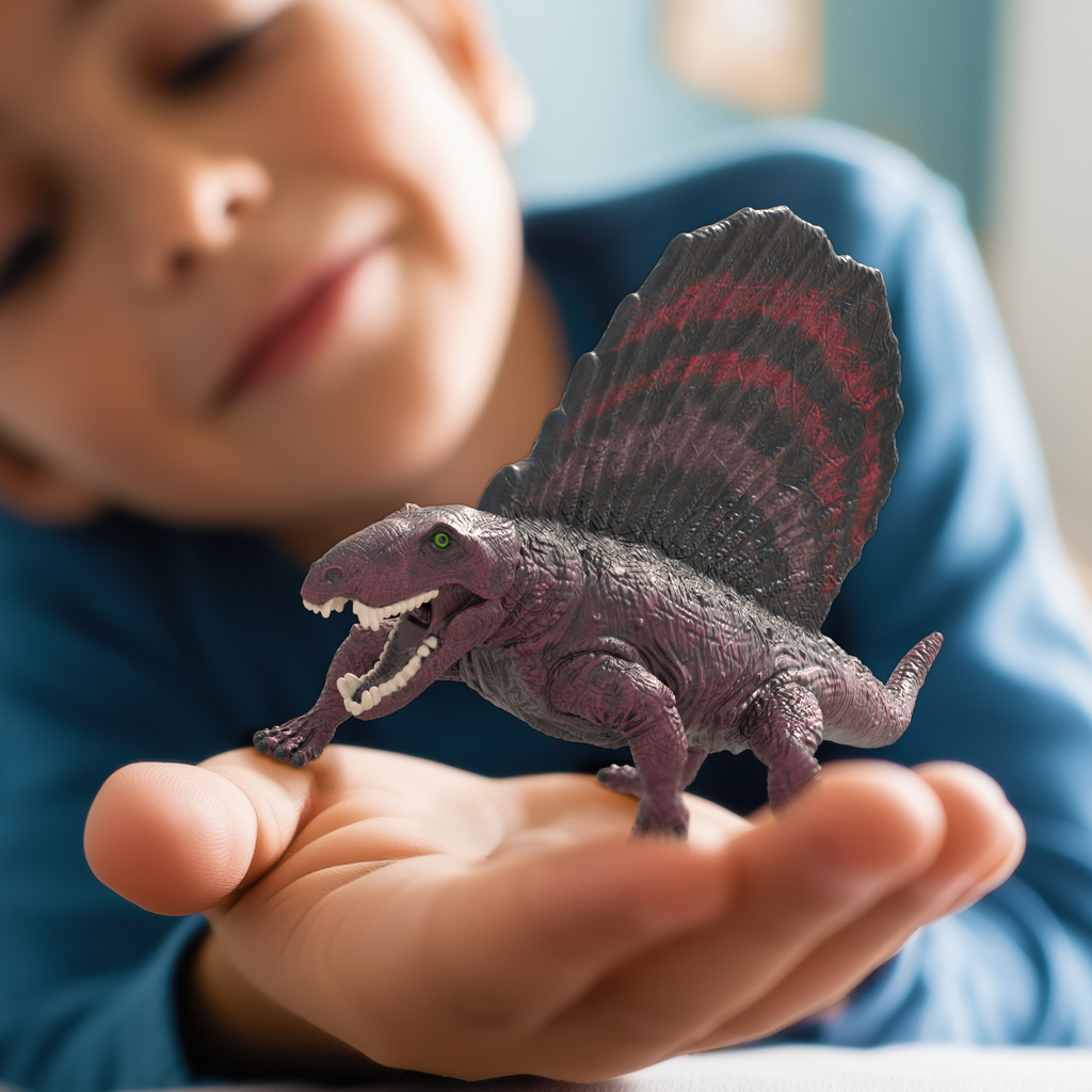 Schleich Dinosaurs Dimetrodon Toy Figure with Realistic Prehistoric Sail Detail