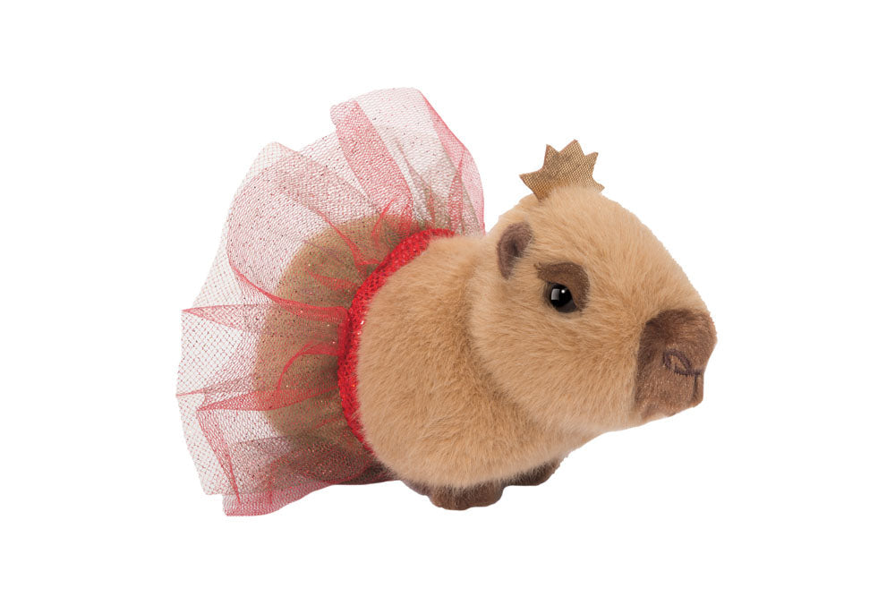 Douglas Holiday Capybara Soft Plush Toy