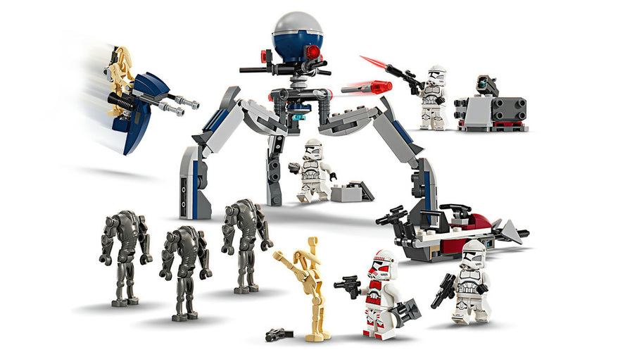 LEGO 75372 Clone Trooper™ & Battle Droid™ Battle Pack