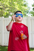 Red Hero Cape and Mask Costume Set