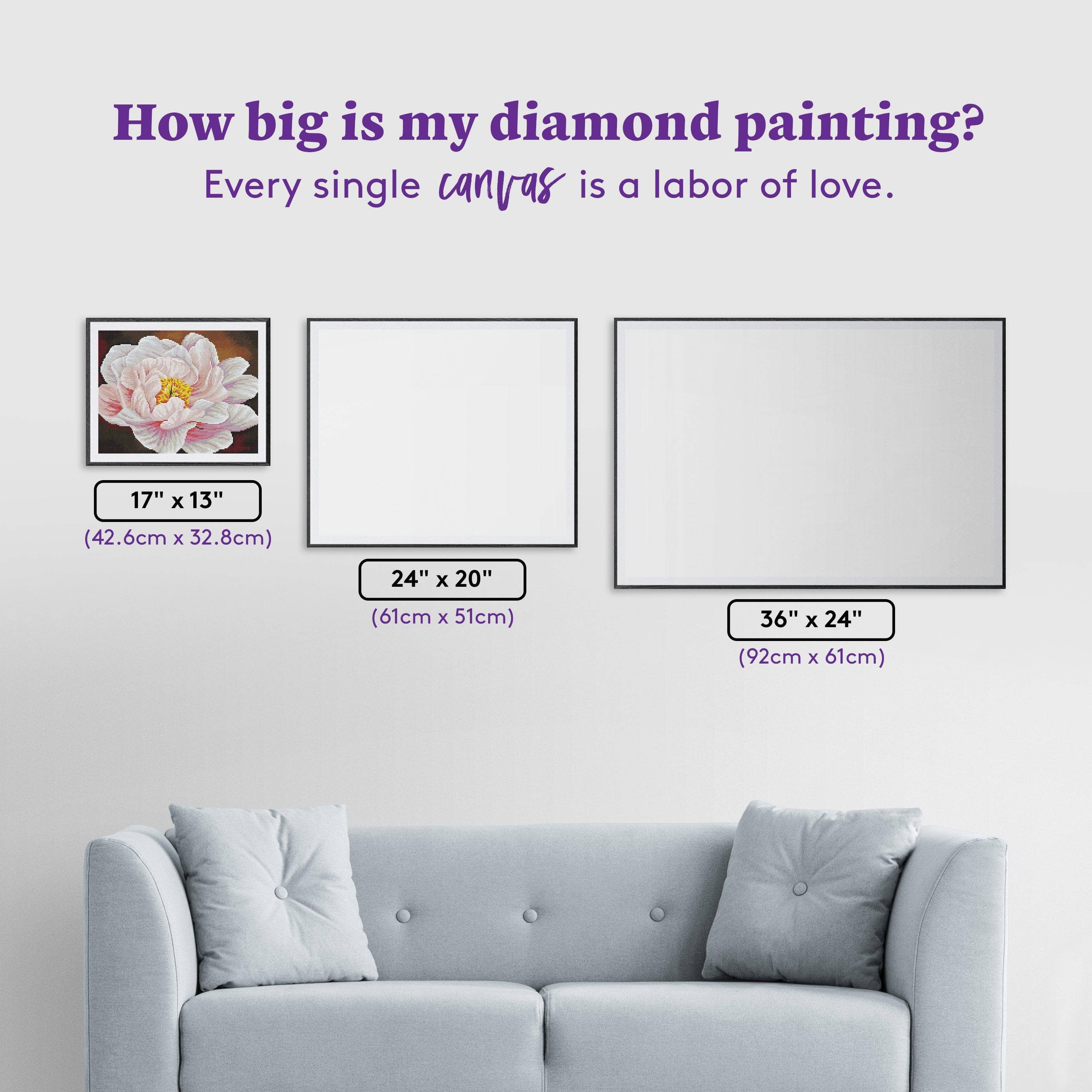 Peony Etude Diamond Art