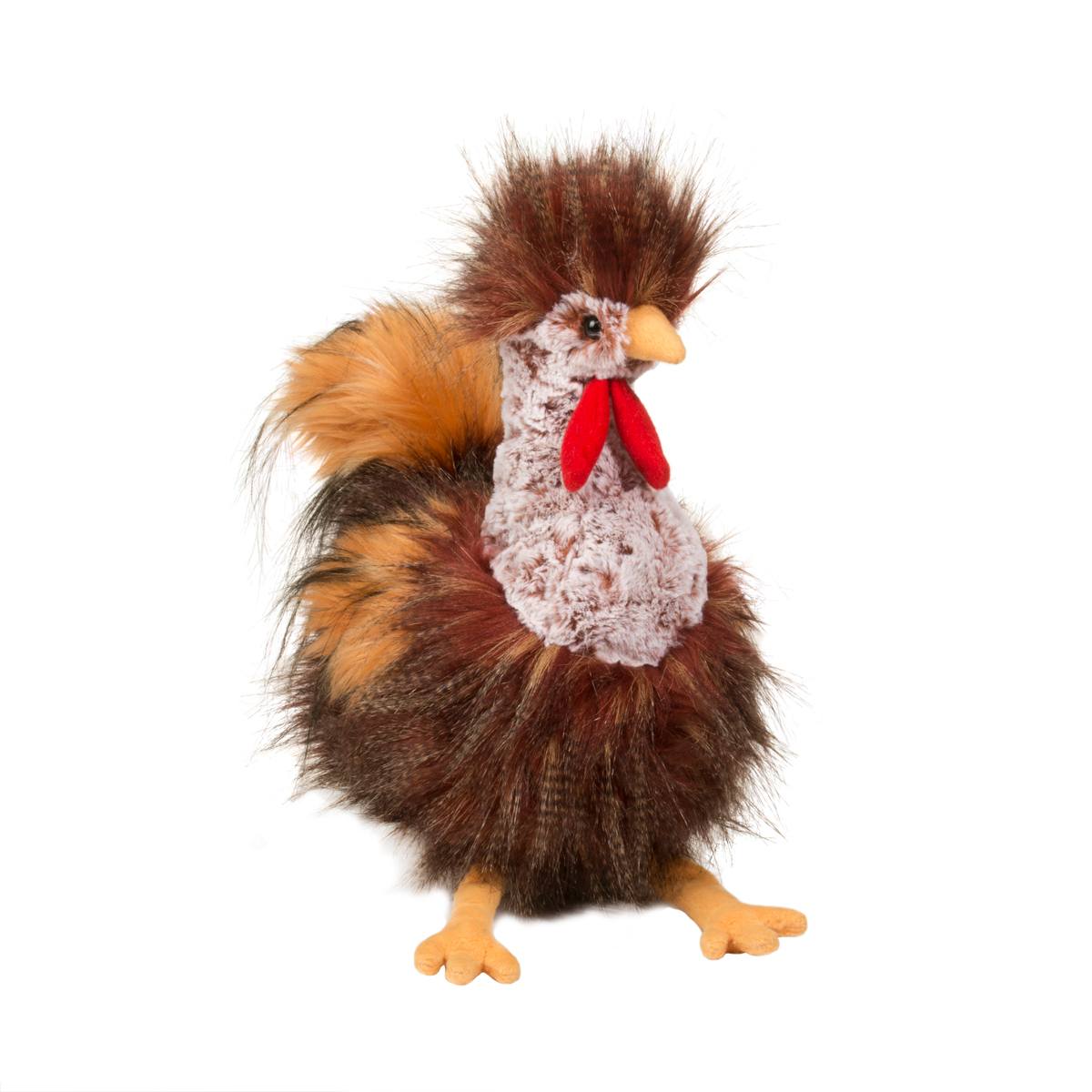 Douglas Cuddle Toy Ricardo Rooster Plush Stuffed Animal 11-Inch