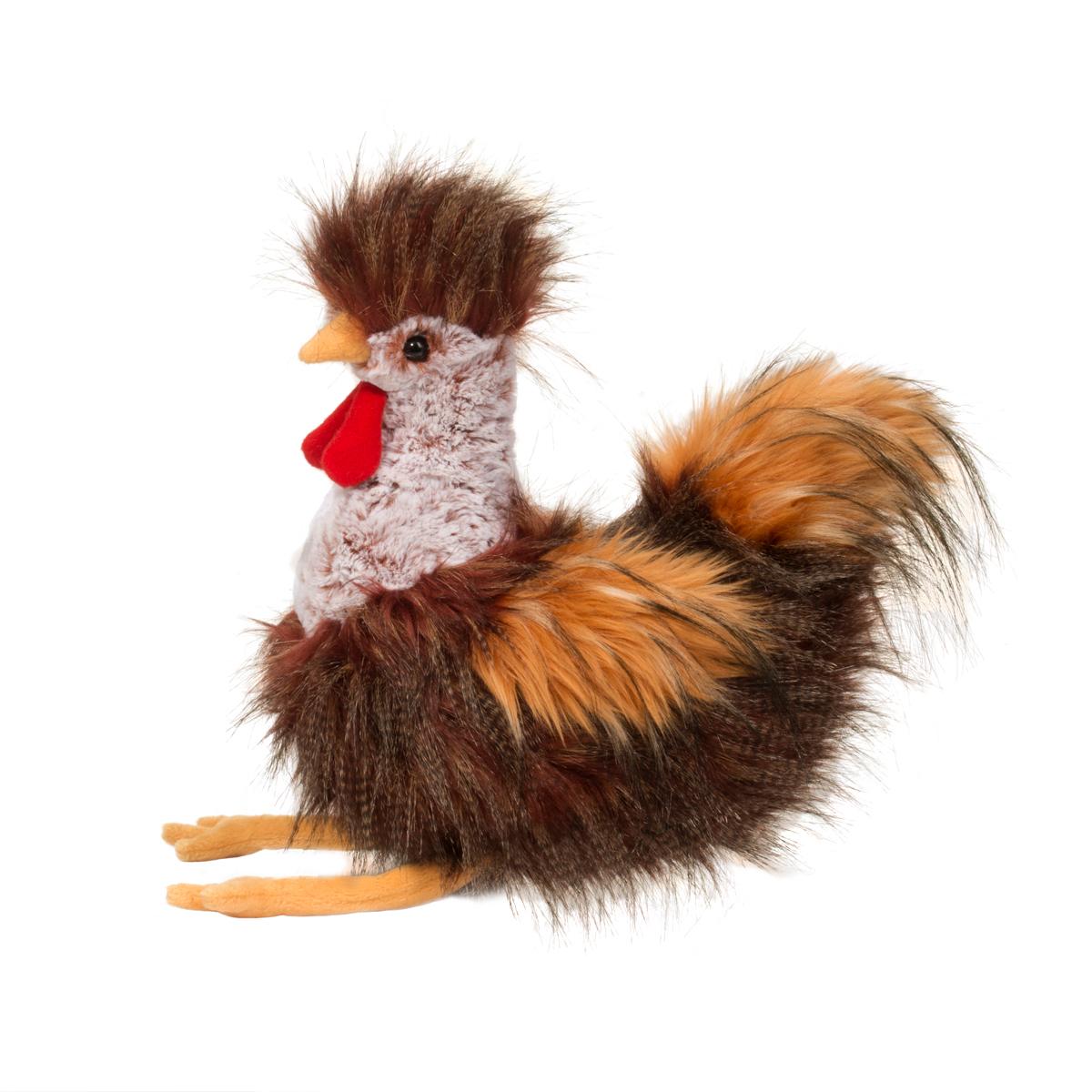 Douglas Cuddle Toy Ricardo Rooster Plush Stuffed Animal 11-Inch