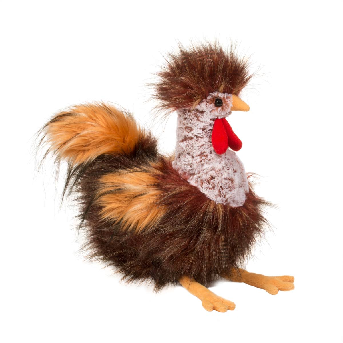 Douglas Cuddle Toy Ricardo Rooster Plush Stuffed Animal 11-Inch