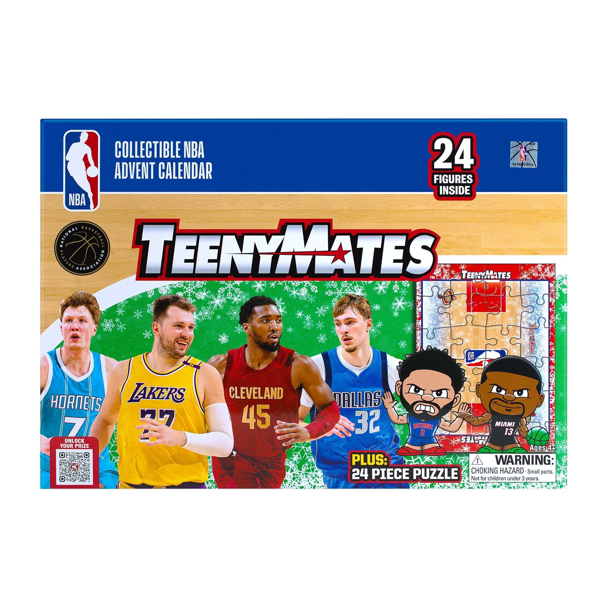 Party Animal TeenyMates NBA Advent Calendar 2026 Set