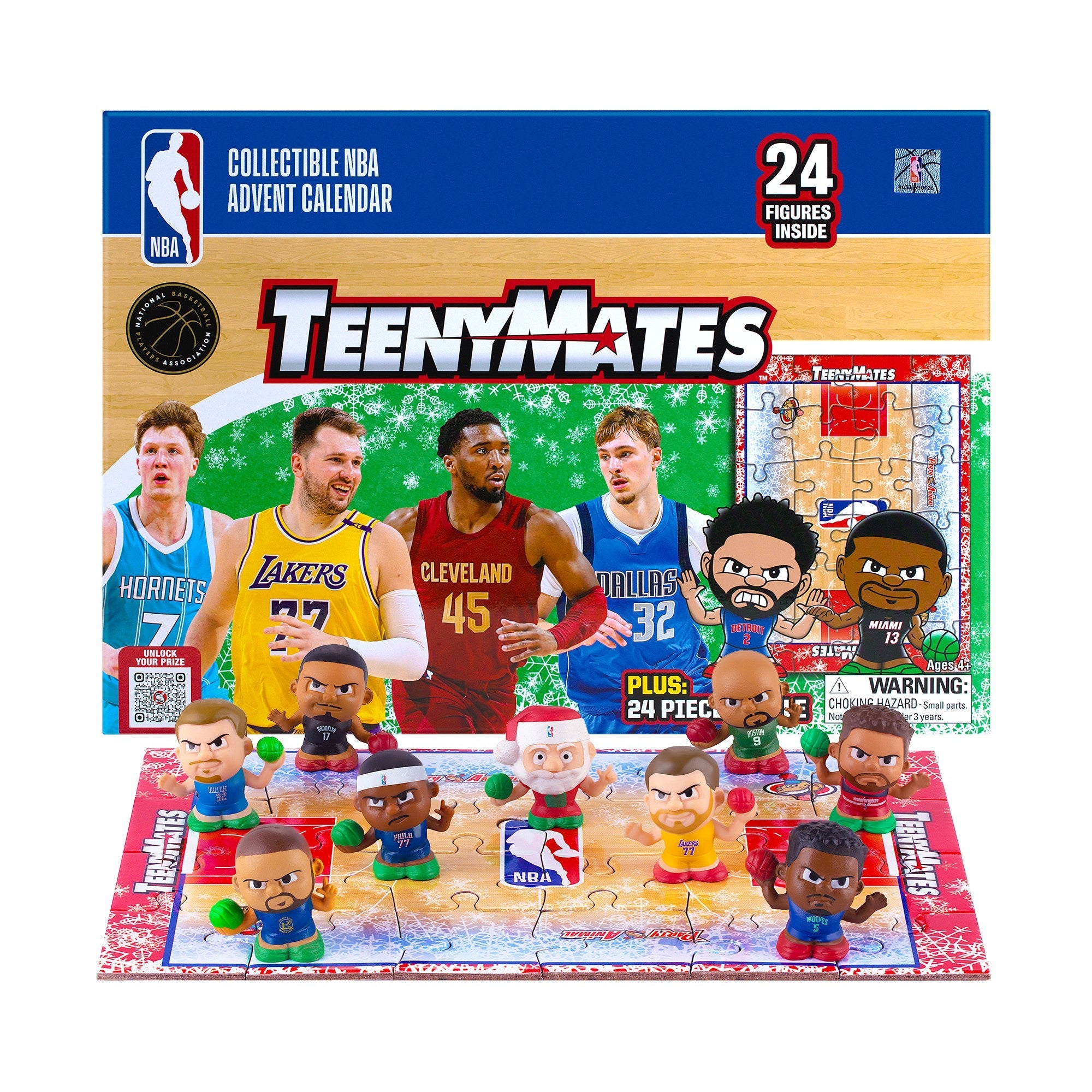 Party Animal TeenyMates NBA Advent Calendar 2026 Set