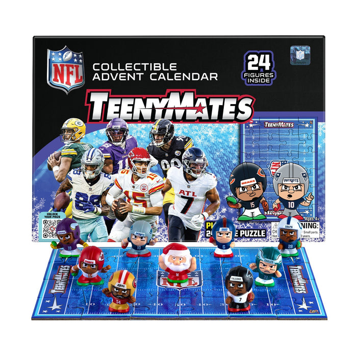 Party Animal TeenyMates NFL Advent Calendar 2026 Set