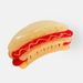 Eat My Socks Hotdog Hair Clip