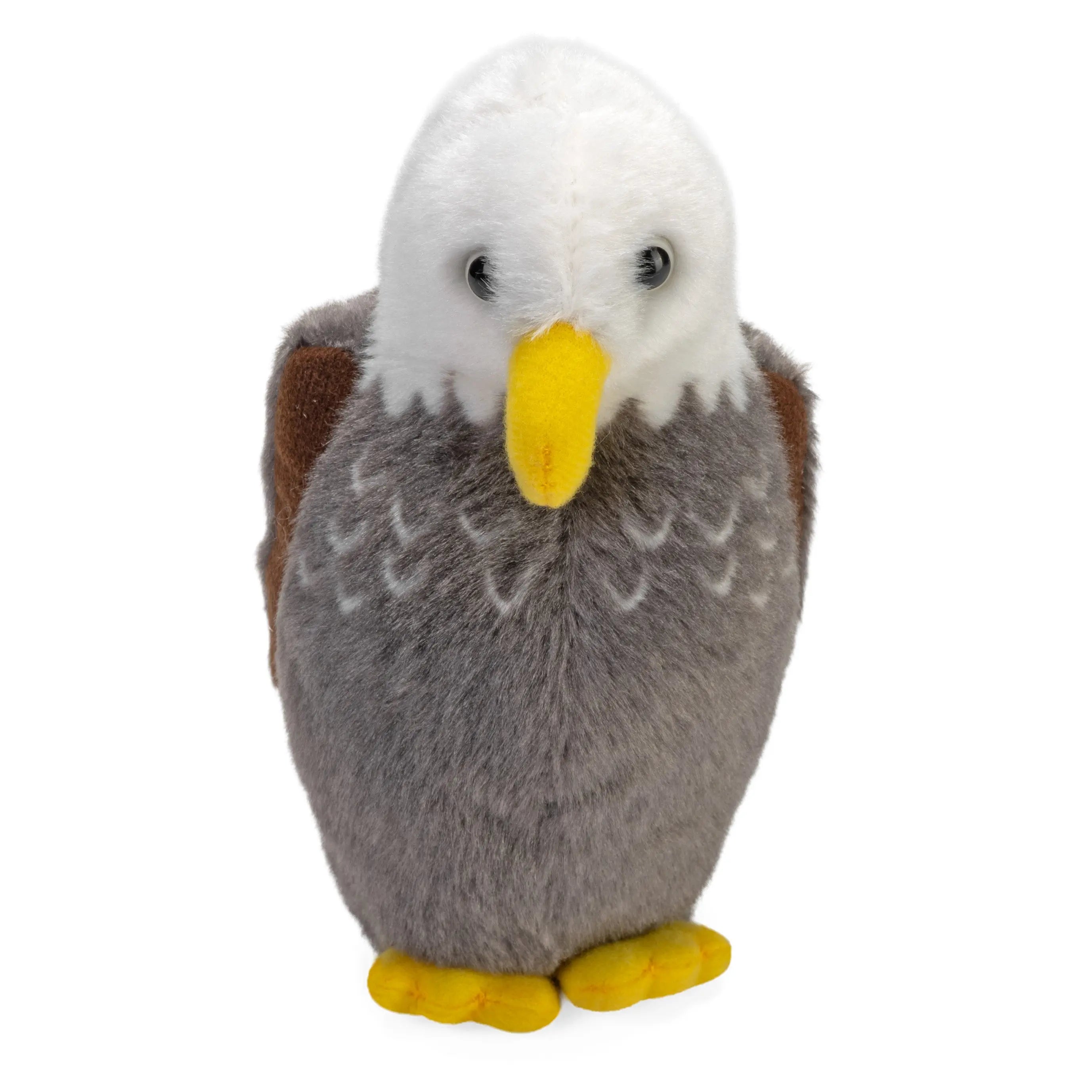 Wild Republic Audubon Birds Bald Eagle Stuffed Animal With Sound 5.5-Inch