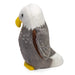 Wild Republic Audubon Birds Bald Eagle Stuffed Animal With Sound 5.5-Inch