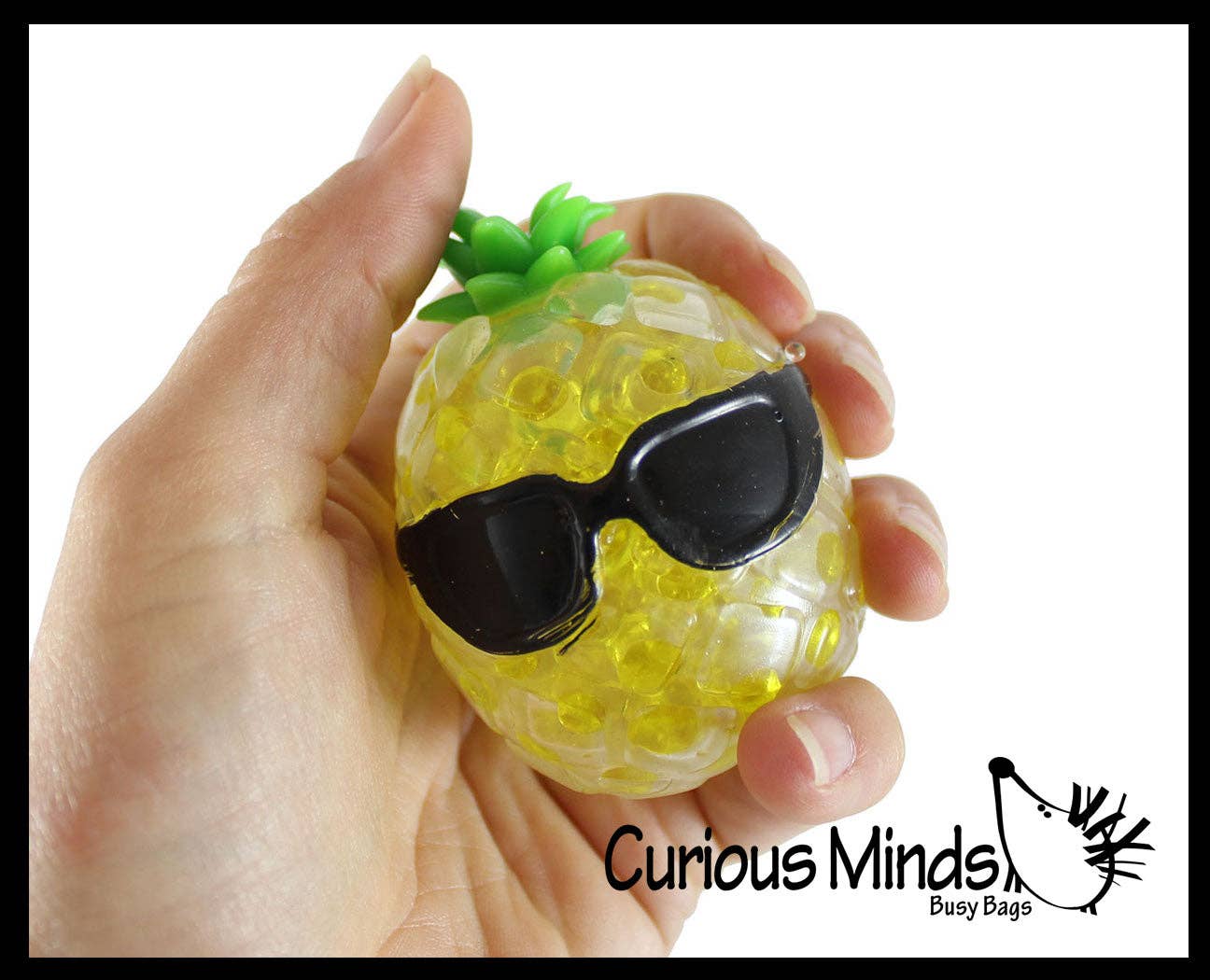 Single Small Fruit Water Bead Filled Squeeze Stress Balls