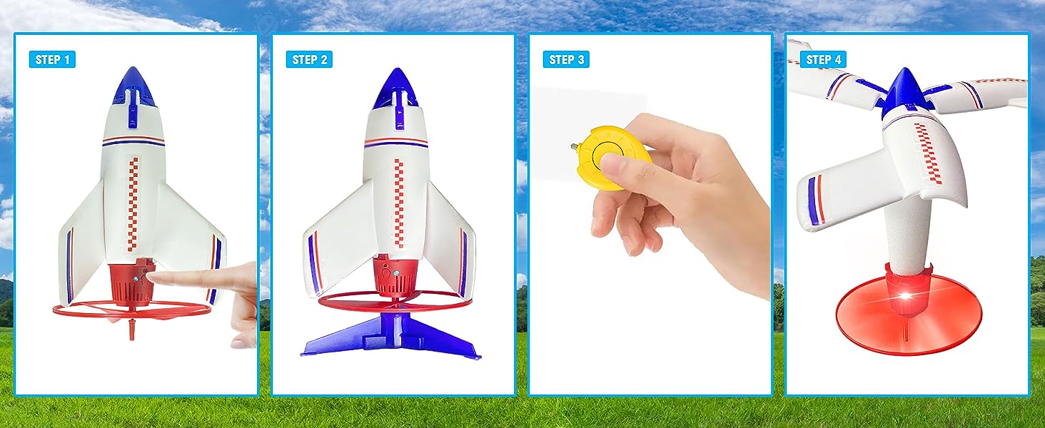 Firefox Toys Space Explorer Launch Rocket Kit