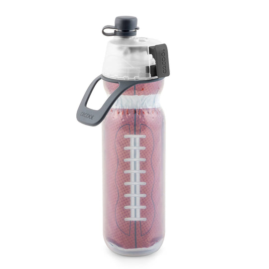 O2COOL Mist 'N Sip 20 oz Bottle Football