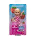 Barbie Club Chelsea Mini Doll Strawberry Print Dress