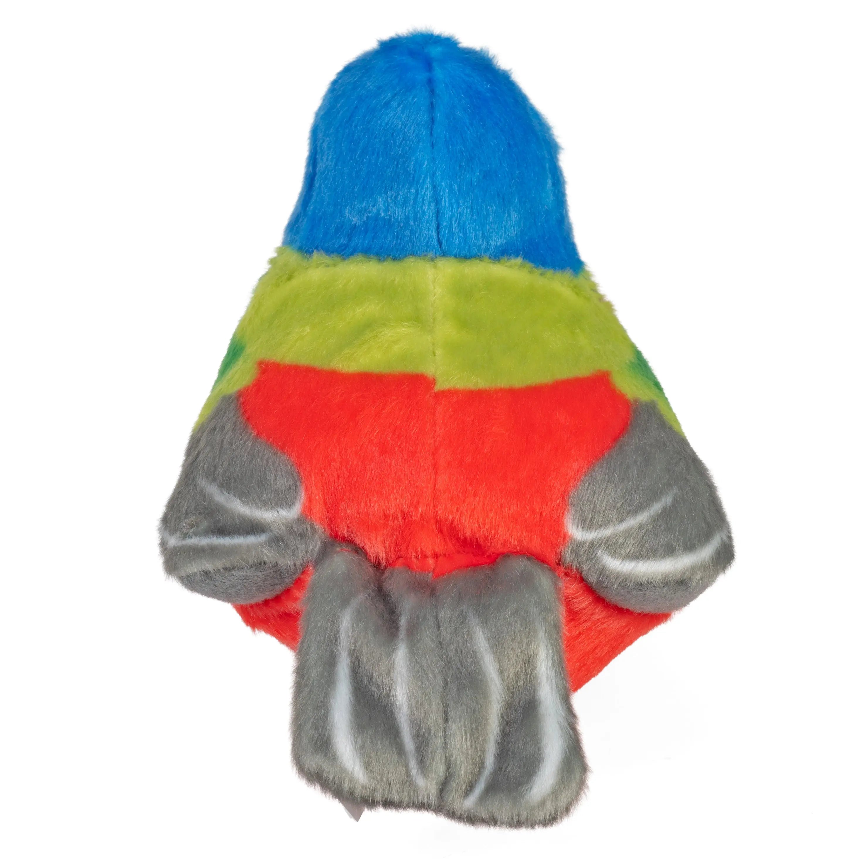 Wild Republic Audubon Painted Bunting Stuffed Animal with Sound 5.5-inch