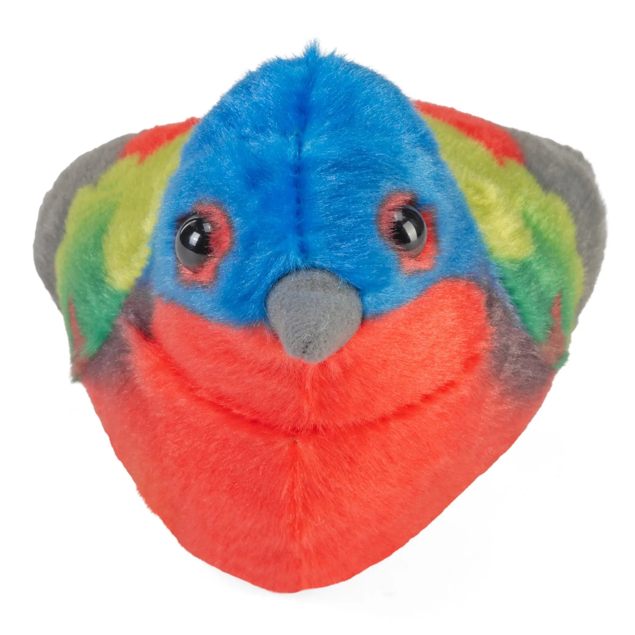 Wild Republic Audubon Painted Bunting Stuffed Animal with Sound 5.5-inch