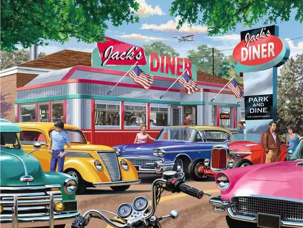 Jigsaw Puzzle Meet you at Jack's - 750 Pieces Puzzle