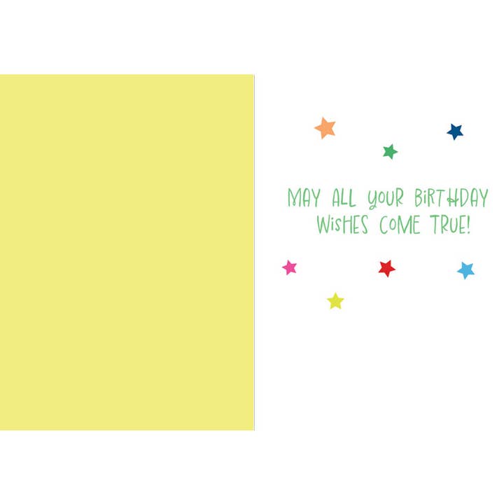 Birthday Kawaii Cakes Foil Card