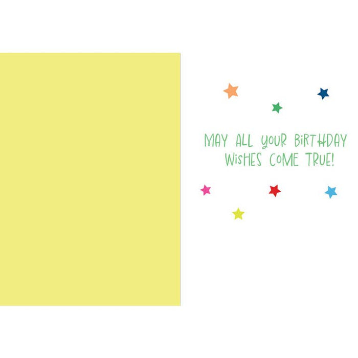 Birthday Kawaii Cakes Foil Card