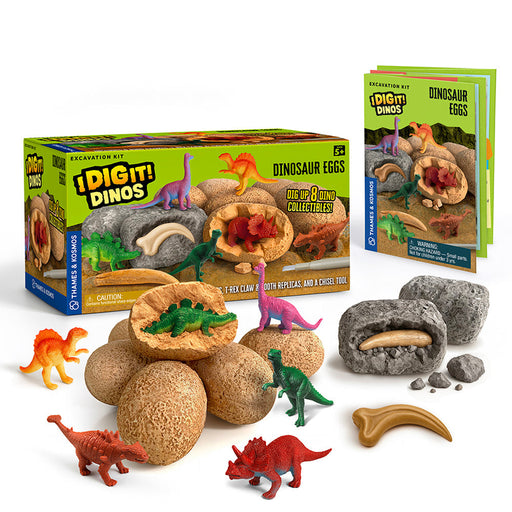 Thames & Kosmos I Dig It! Dinos Dinosaur Eggs 8-Pack Kit
