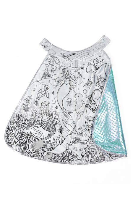 Mermaid Colour Cape S 4-6