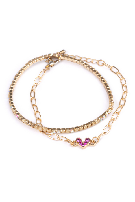 Boutique Chic Linked With Love Bracelets
