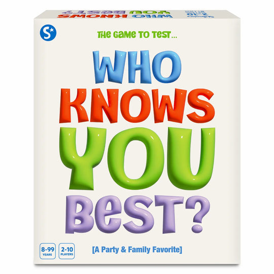 Skillmatics Who Knows You Best Family Party Card Game Ages 8+