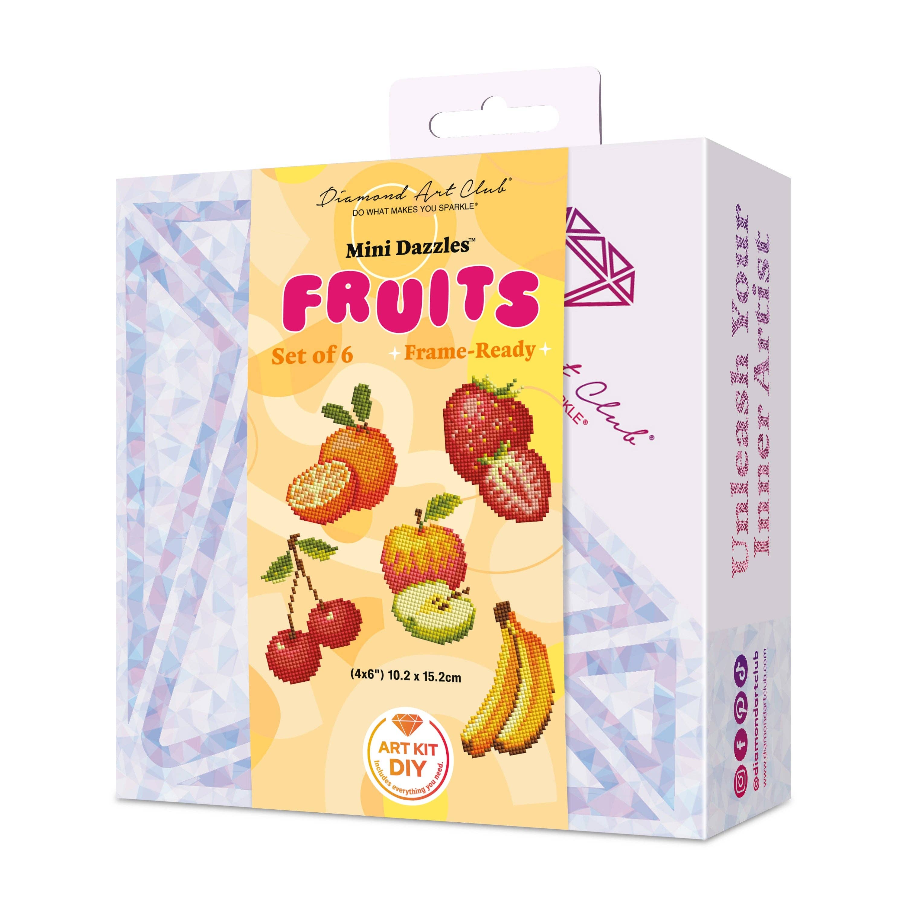 Mini Dazzles™ - Fruits Diamond Art