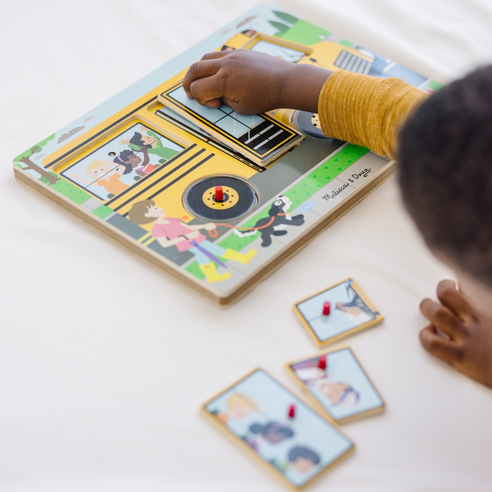 Melissa & Doug The Wheels on the Bus Sound Puzzle 6 Pieces